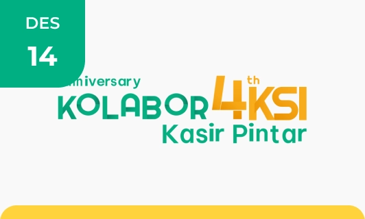Kasir Pintar 4 Tahun