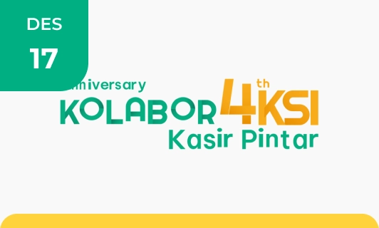 Kasir Pintar 4 Tahun