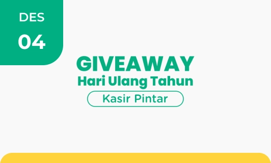 Kasir Pintar 4 Tahun