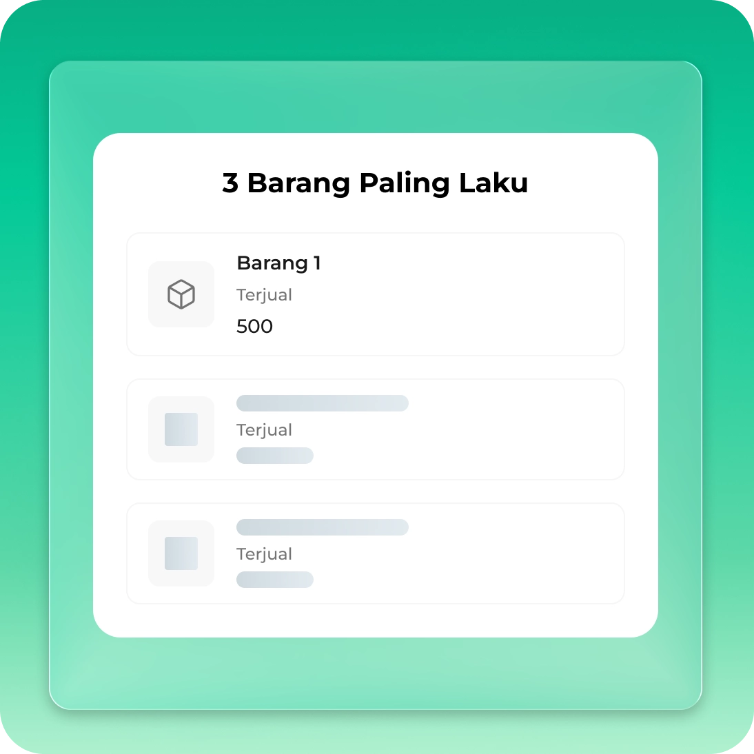 Lihat Barang Paling Laku di Toko