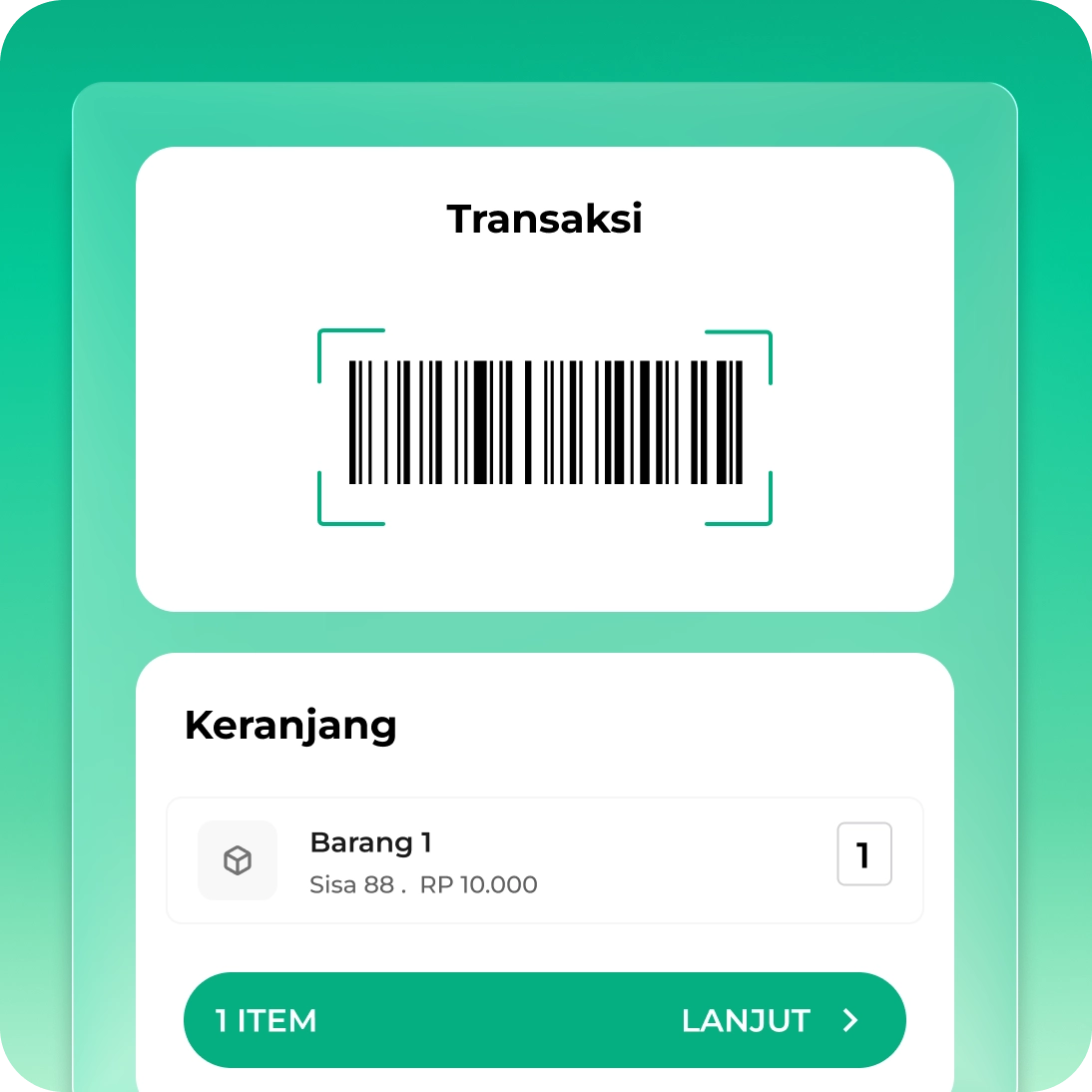 Scan Barcode untuk Transaksi Lebih Cepat