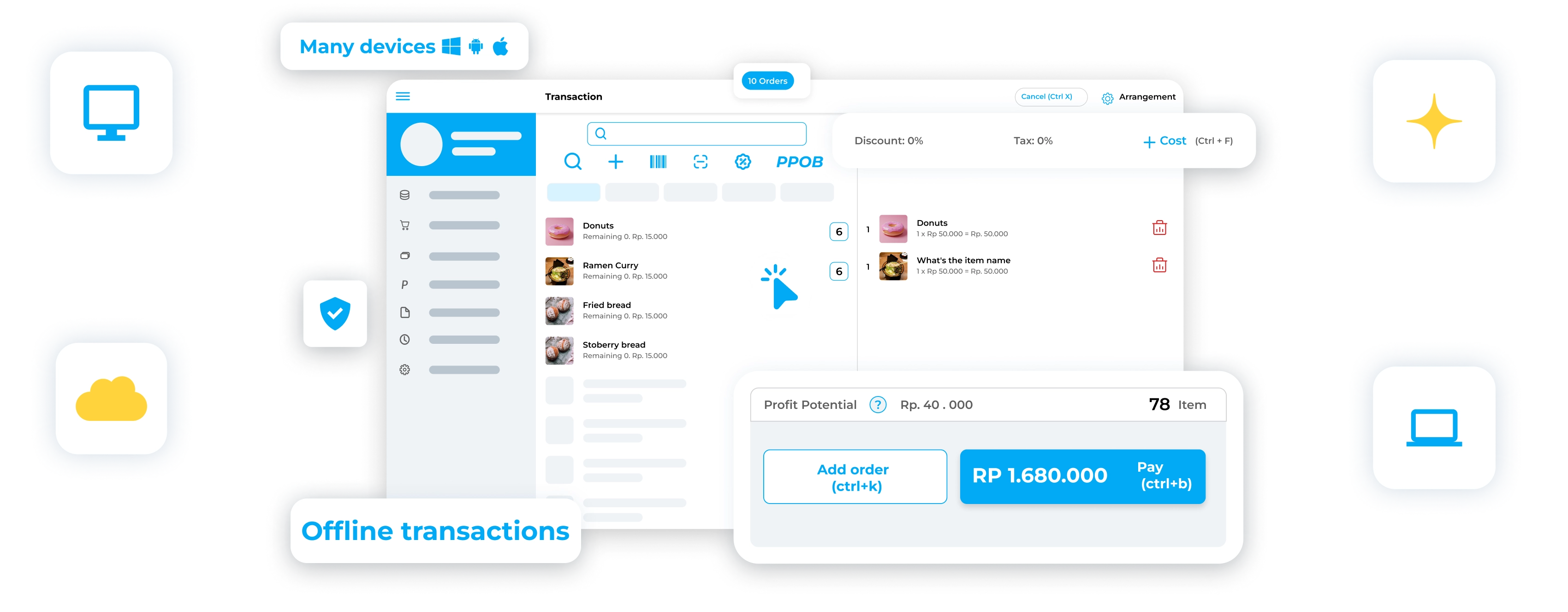 Aplikasi Kasir Offline