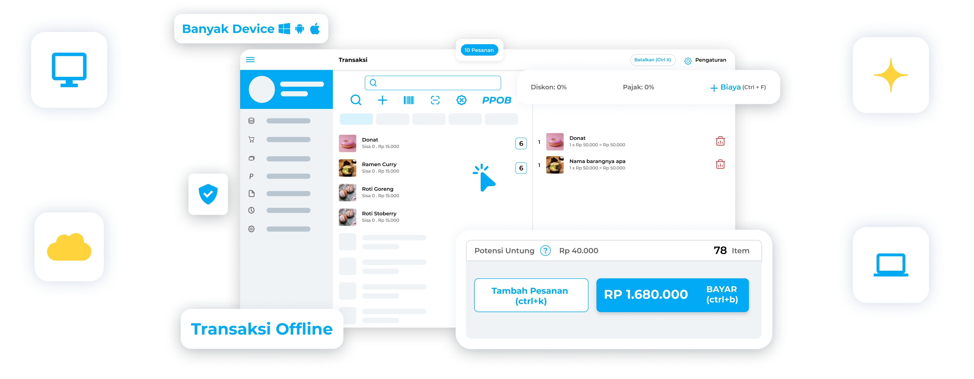 Aplikasi Kasir Offline