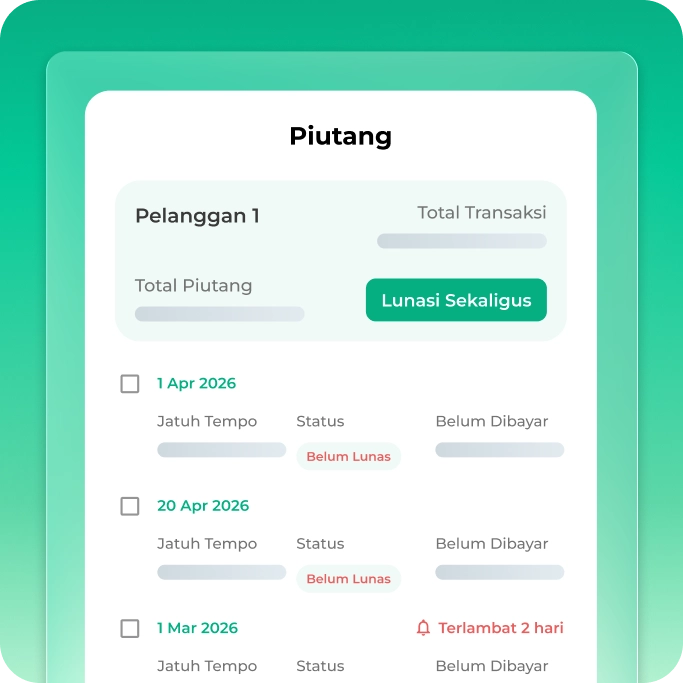 Pantau DP dan Piutang Penyewa Otomatis